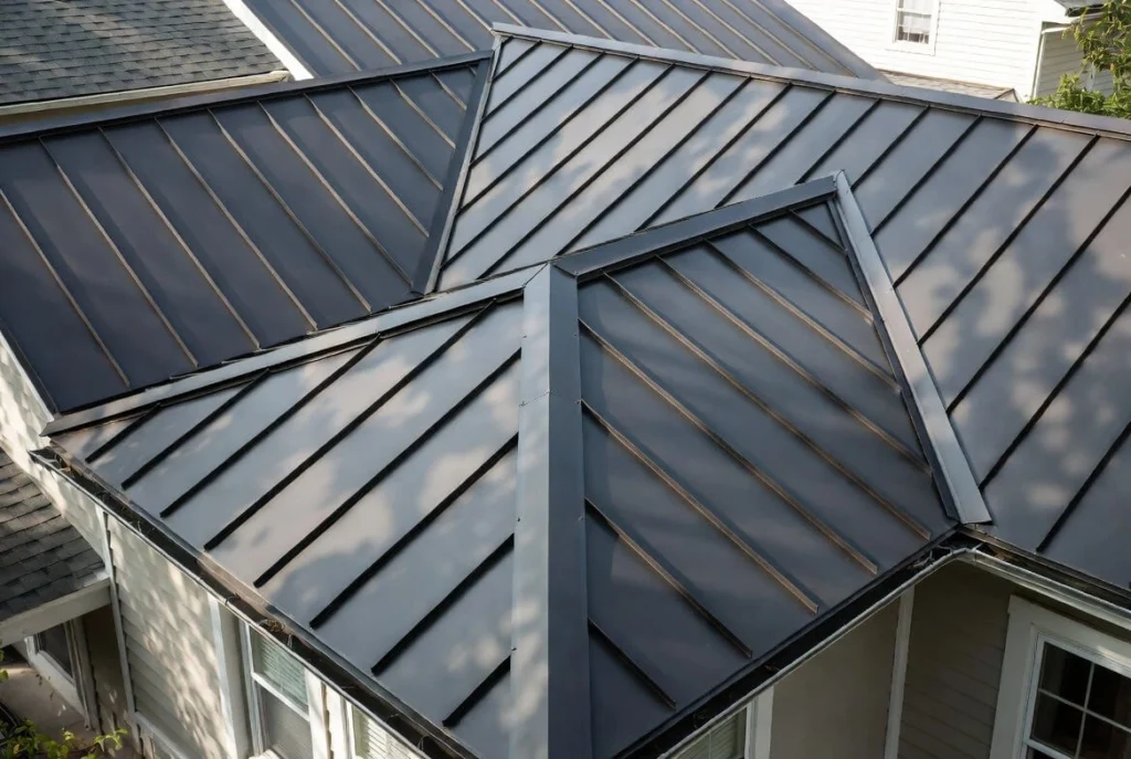 Metal Roofing on Hip Roofs