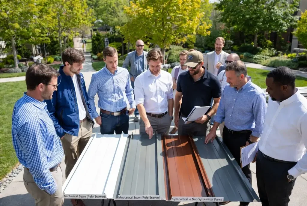 Standing Seam Metal Roof Colors