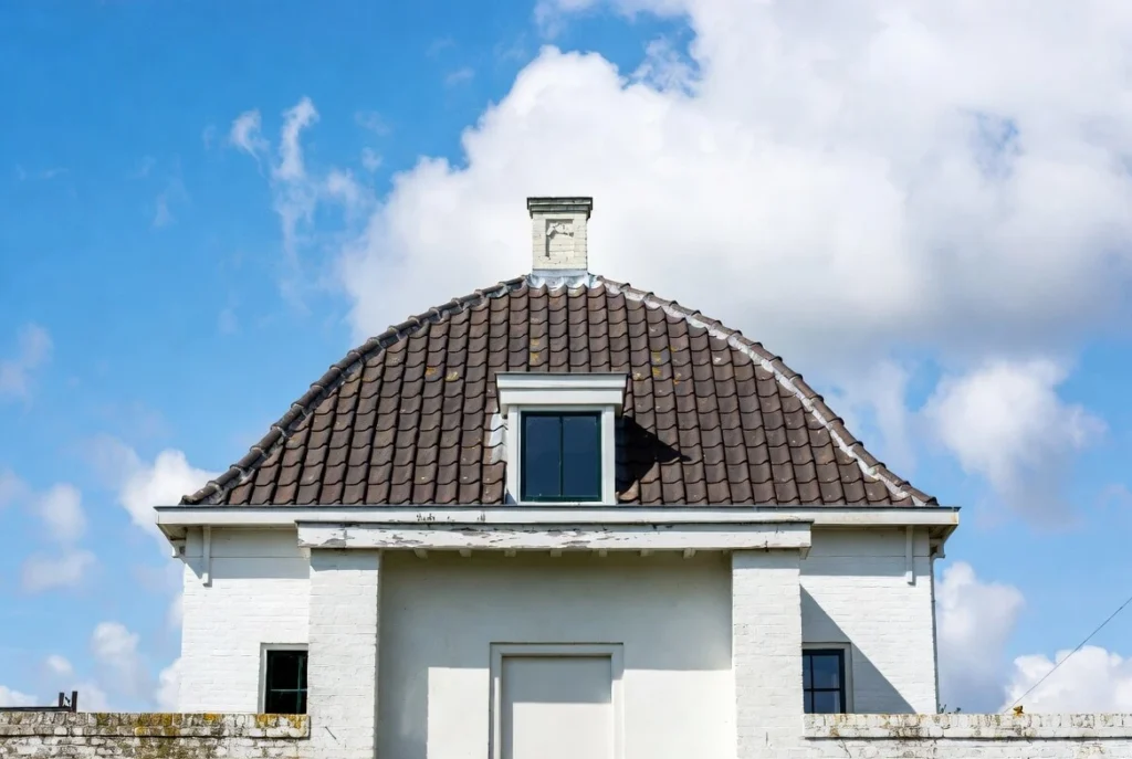 Dutch Gable Roof Front View