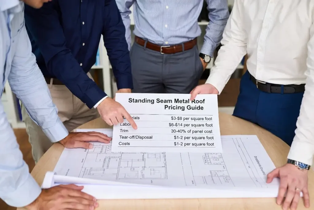 Standing Seam Metal Roof Price Breakdown